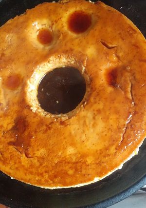 Una foto de Flan súper fácil!