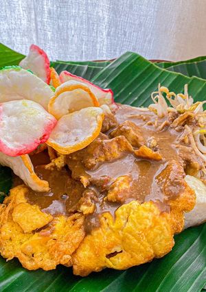 Foto resep Tahu Tek lontong