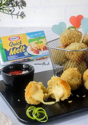 Foto resep 193. Chicken Potato Cheese Ball