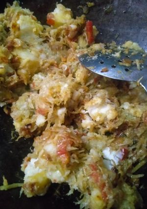 A picture of Loki ki bhurji.