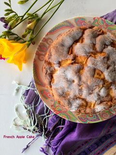 Foto de Bolo de Maçã Francês