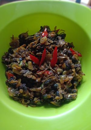 Foto resep Kerang kupas mentega