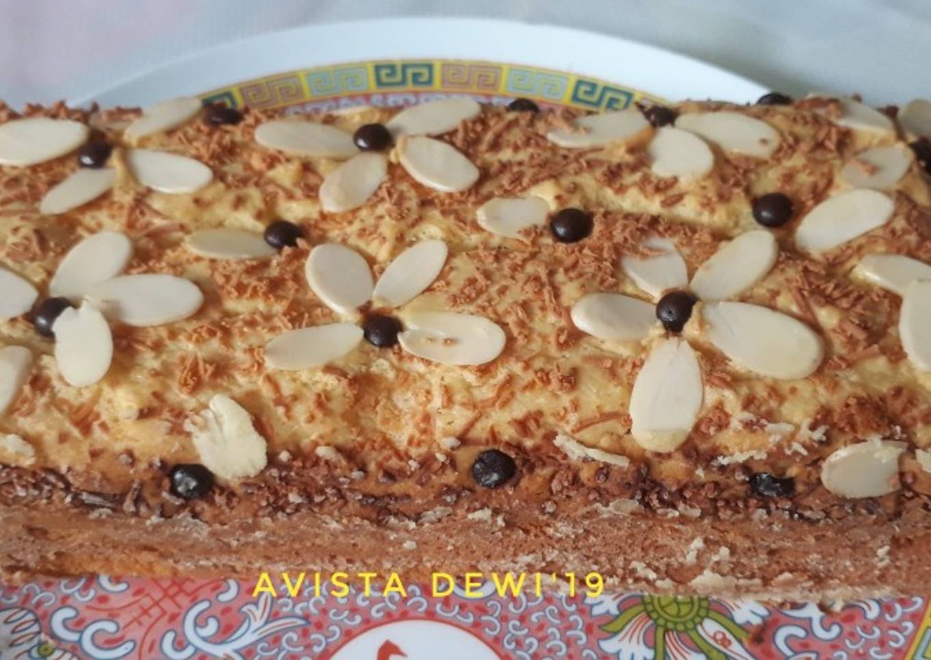 #290.Brudel Tape Keju Enak, Moist & Gurih (Cake Ragi)