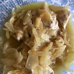 Una foto de Pechuga de pollo en escabeche