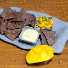 A picture of Ragi nachos.