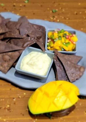 A picture of Ragi nachos.
