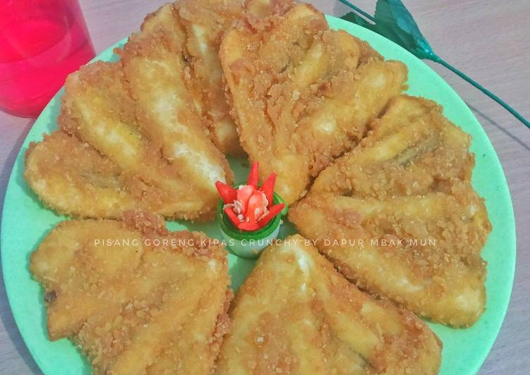 Cara Memasak Cepat Pisang Goreng Kipas Crunchy Yummy Mantul