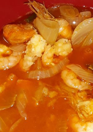 Foto resep Udang Asam Pedas