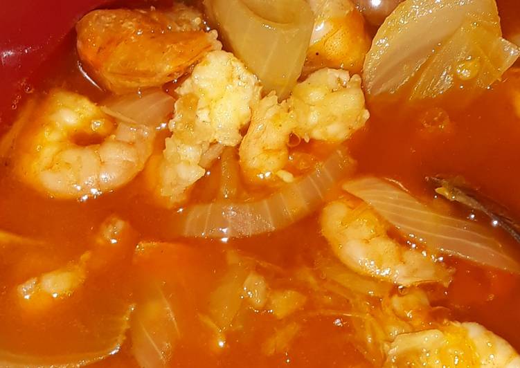 Cara Gampang Membuat Udang Asam Pedas yang Menggugah Selera