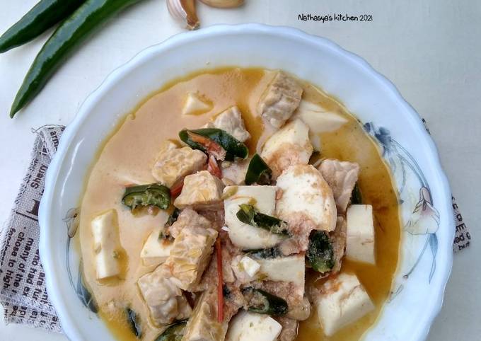 Sayur Tempe Lombok Ijo Tanpa Santan