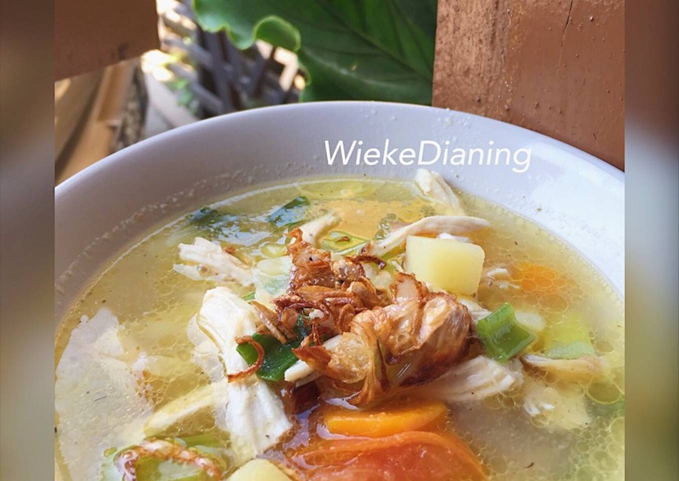 Sop ayam simple dan maknyus