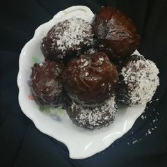 Oreo chocolate balls A picture of Oreo chocolate balls.