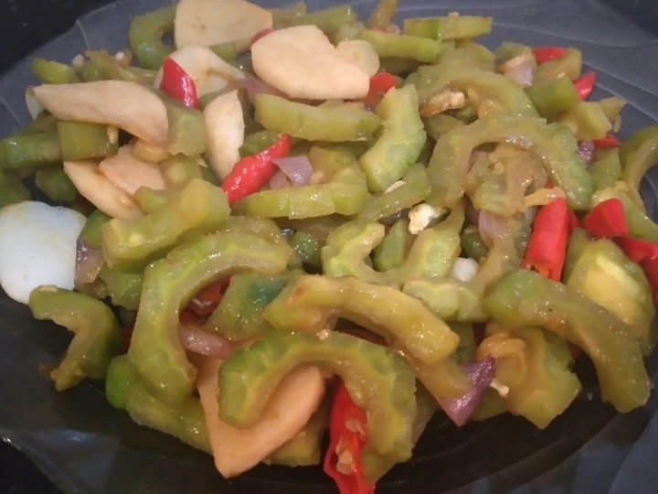 Cara Gampang Menyiapkan Resep Tumis Paria / Tumis Pare yang Bisa Manjain Lidah Anti Ribet, Bisa Manjain Lidah