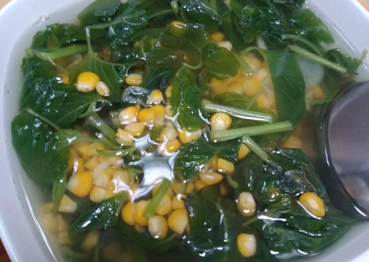 Sayur Bayam Jagung Manis