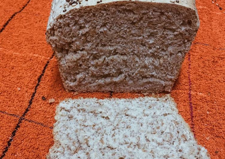 Receta de pan light integral