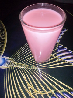A picture of Watermelon drink.