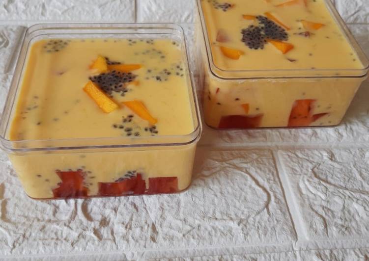 Bagaimana Menyiapkan Mango Milk Cheese yang Enak