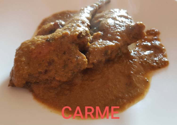 Conejo light al vino tinto