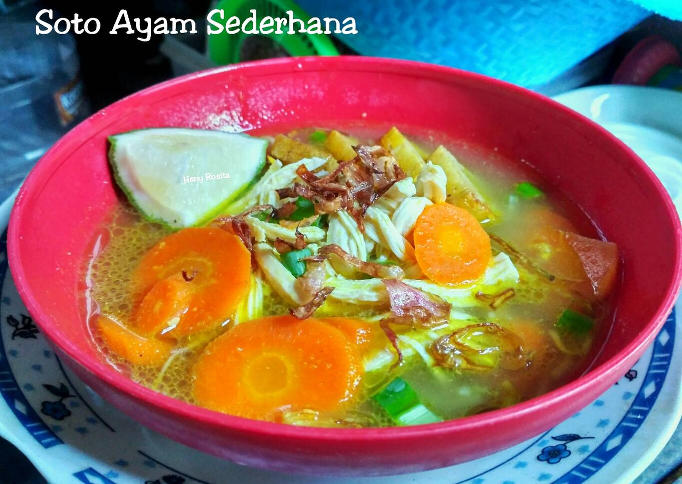 Soto Ayam Sederhana