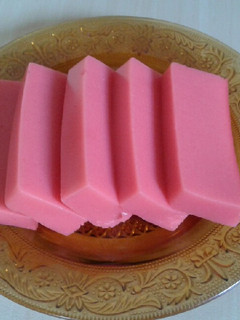 Foto resep Puding pinky roti tawar