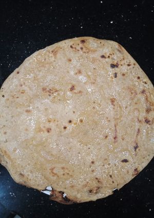 A picture of Meetha paratha.