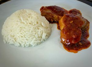 Una foto de Solomillo de cerdo en salsa (rica y fácil)