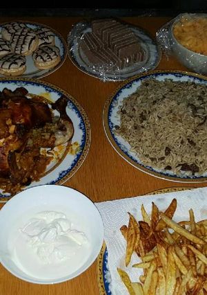 صورة لوصفة دجاج محشي بالأرز المبهر ع طريقتي 🍗