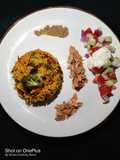 BROCCOLI FRIED RICE (Indian).