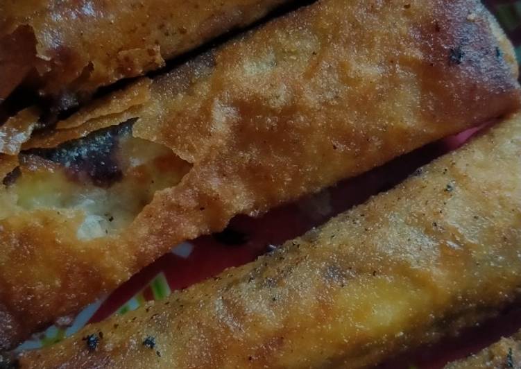 Bagaimana Membuat Judul : lumpia wortel sosis, Bisa Manjain Lidah