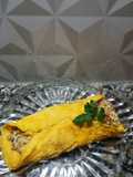Omelette xl con sobrante de relleno de empanadas!!
