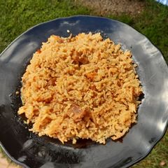 A picture of Beef pilau.