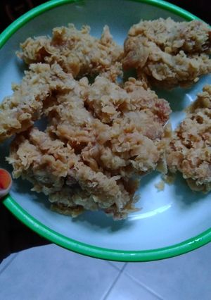 Foto resep 11. Ayam Goreng Krispy Kres Kres Tahan Lama (Kentucky)