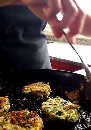Una foto de Medallones de Espinaca y Papa 🤤