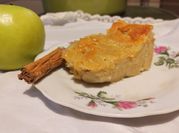 Una foto de migas de pan postre