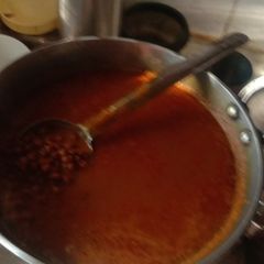A picture of Black grams vegitable.