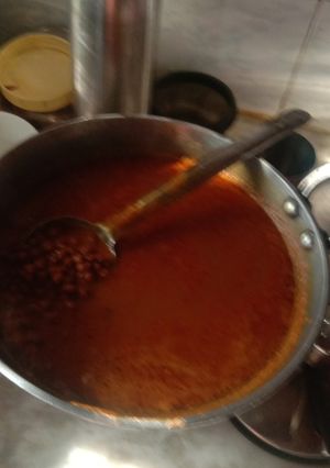 A picture of Black grams vegitable.