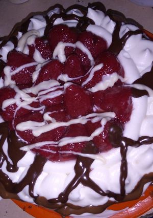 Una foto de Torta de chocolate hecha en sartén