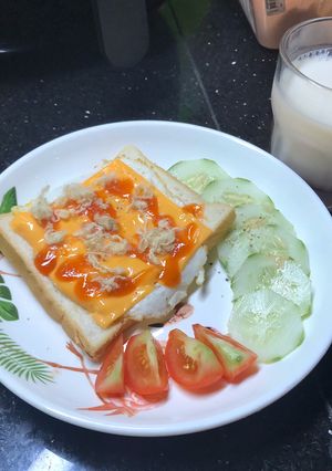 Hình của món Bánh trứng phô mai.