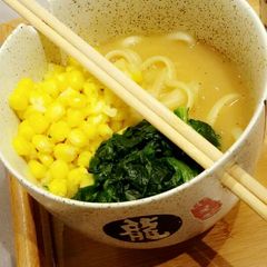 A picture of Miso ramen.