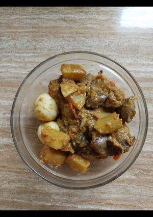 Foto resep Sambal Goreng Kentang, Ampela Ati dan Telur Puyuh