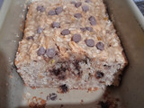 Budín de banana sin huevo