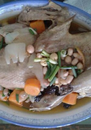 Hình của món Vịt tiềm.