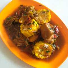 Ayam Kecap Pedas Jagung Manis (AKP Janis) রেসিপির প্রধান ছবি