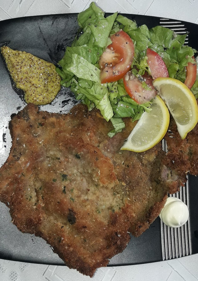 Una foto de Costenesas (milanesas de costeleta)