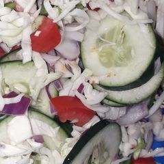 Vegetable salad A picture of Vegetable salad.