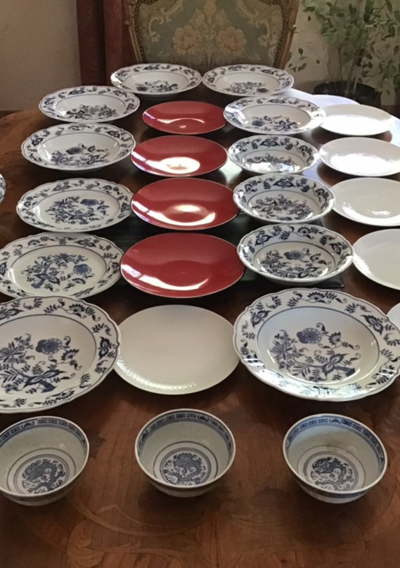 A picture of California Farm “ Slamatan” Party Dinner: 24 dishes.