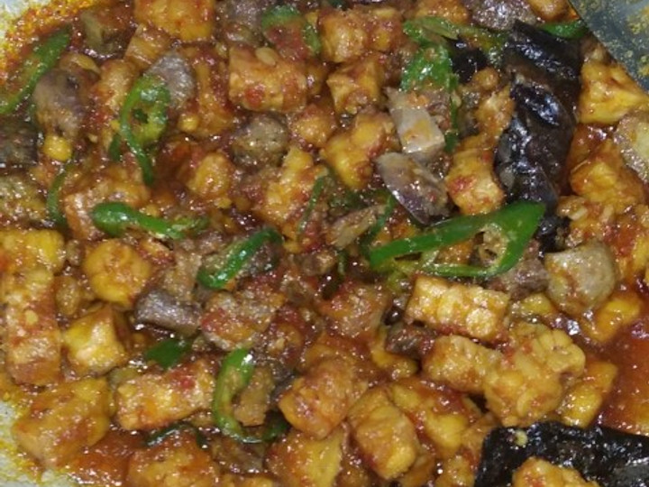 Bagaimana Menyiapkan Ati ampela mix tempe masak balado Anti Gagal