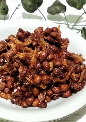 Foto resep Teri kacang balado