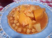 Una foto de calabaza calabacin