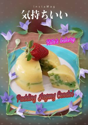 Foto resep Pudding Jagung cendol